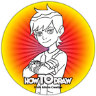 How to Draw Ben 10 - Easy-icoon