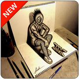 3D Art Drawing - Awesome иконка