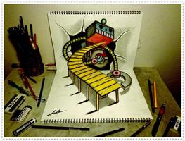 3D Art Drawing - Awesome скриншот 3