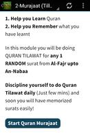 Quran Murajaat screenshot 1