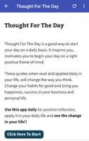 1 Schermata Thought For The Day
