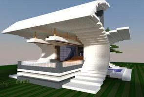 Modern Minecraft House Design скриншот 1