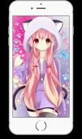 Poster Yuno Gasai Anime Girl Wallpapers HD