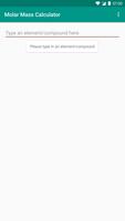 Molar Mass Calculator الملصق