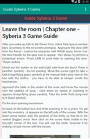 Guide Syberia 3 Game screenshot 3
