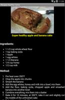 Recipes Healthy Cakes screenshot 3