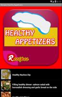 Recipes Healthy Appetizers captura de pantalla 1