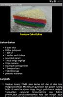 333+ Resep Rainbow Cake capture d'écran 2