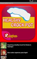 Recipes Healthy Crock Pot capture d'écran 1