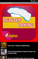 Recipes Healthy Baking تصوير الشاشة 1