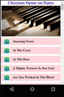 Poster Christian Hymns on Piano