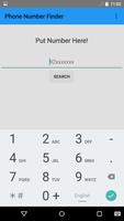 Phone Numbers Finder syot layar 1