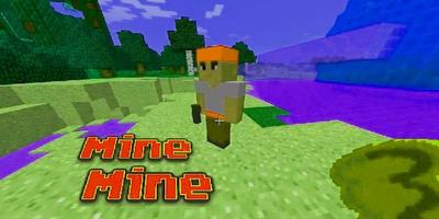 MOD Mine Mine for Minecraft plakat