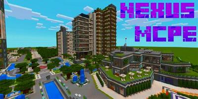 Map NEXUS modern MinecraftPE Affiche