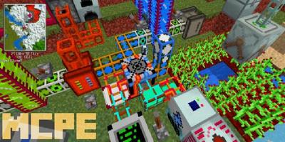 Mod Industrial Craft 2 MCPE Affiche