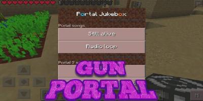 Gun portal mod  for MCPE capture d'écran 2