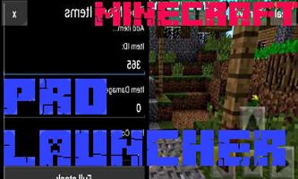 Poster PRO Blocklauncher Minecraft PE