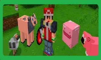 Mod Pack Pokemons For MCPE Affiche