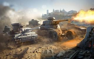 Heavy Army War Tank Driving Simulator : Battle 3D स्क्रीनशॉट 2