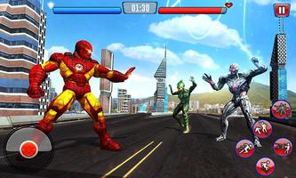 Iron Spider Hero Robot Superhero Flying Robot Game capture d'écran 3