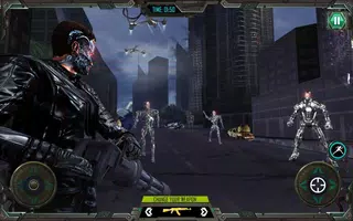 Sci fi Humanoid Robot War Real Robot Fighting Game screenshot 6