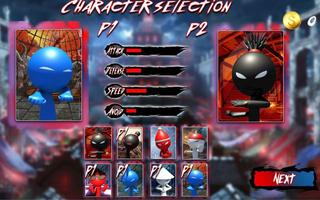 Stickman Warriors American Ninja: Free kids game capture d'écran 2