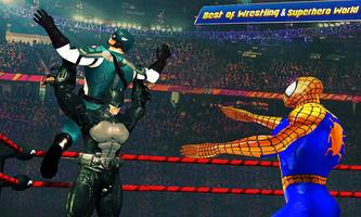 Superhero Wrestling capture d'écran 1