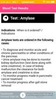 Blood Test Results capture d'écran 2