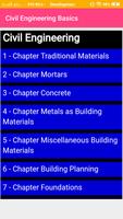 Civil Engineering-Basics تصوير الشاشة 1