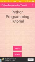 Python Program Tutorial Guide poster