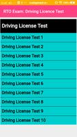 RTO Exam: Driving Licence Test screenshot 1