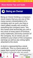 Share Market Tips and Guide ảnh chụp màn hình 2