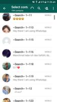 Number Share And Friend Search for WhatsApp capture d'écran 1