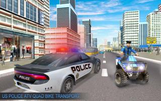 US Police Moto ATV Quad Bike screenshot 1
