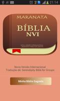 Bíblia Sagrada Maranata plakat