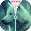 Wolf Zipper Lock Screen APK