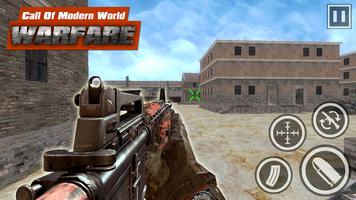 Call of Modern World Warfare FPS Shooting Game Cartaz