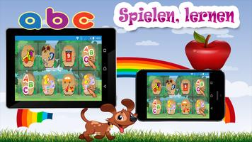 Kinder Lernspiel - Deutsch ABC Affiche