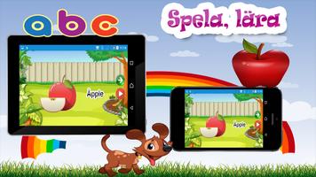 Barn lärande spel - Svenska ảnh chụp màn hình 1