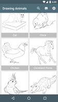 Learn To Draw Animals Affiche