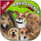Funny Dogs Photo Sticker icon