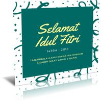 Kartu Ucapan Lebaran 1439 H 2018 captura de pantalla 3