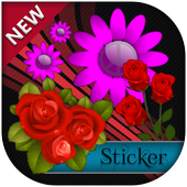 Flowers Photo Sticker icon