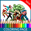 Coloring Page Of Avenger APK