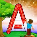 Kids Alphabet Tracing Jigsaw & Color Fun-APK