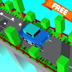 Blocky Road : Car Game 圖標