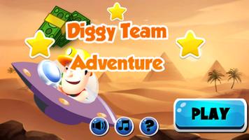 Digggy Team Adventure ポスター