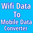 Wifi Data To Mobile Data Converter(Simulator) icon