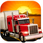 transporteur de fret: Simulateur chauffeur camion icône
