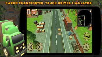 transporteur de fret: Simulateur chauffeur camion capture d'écran 3